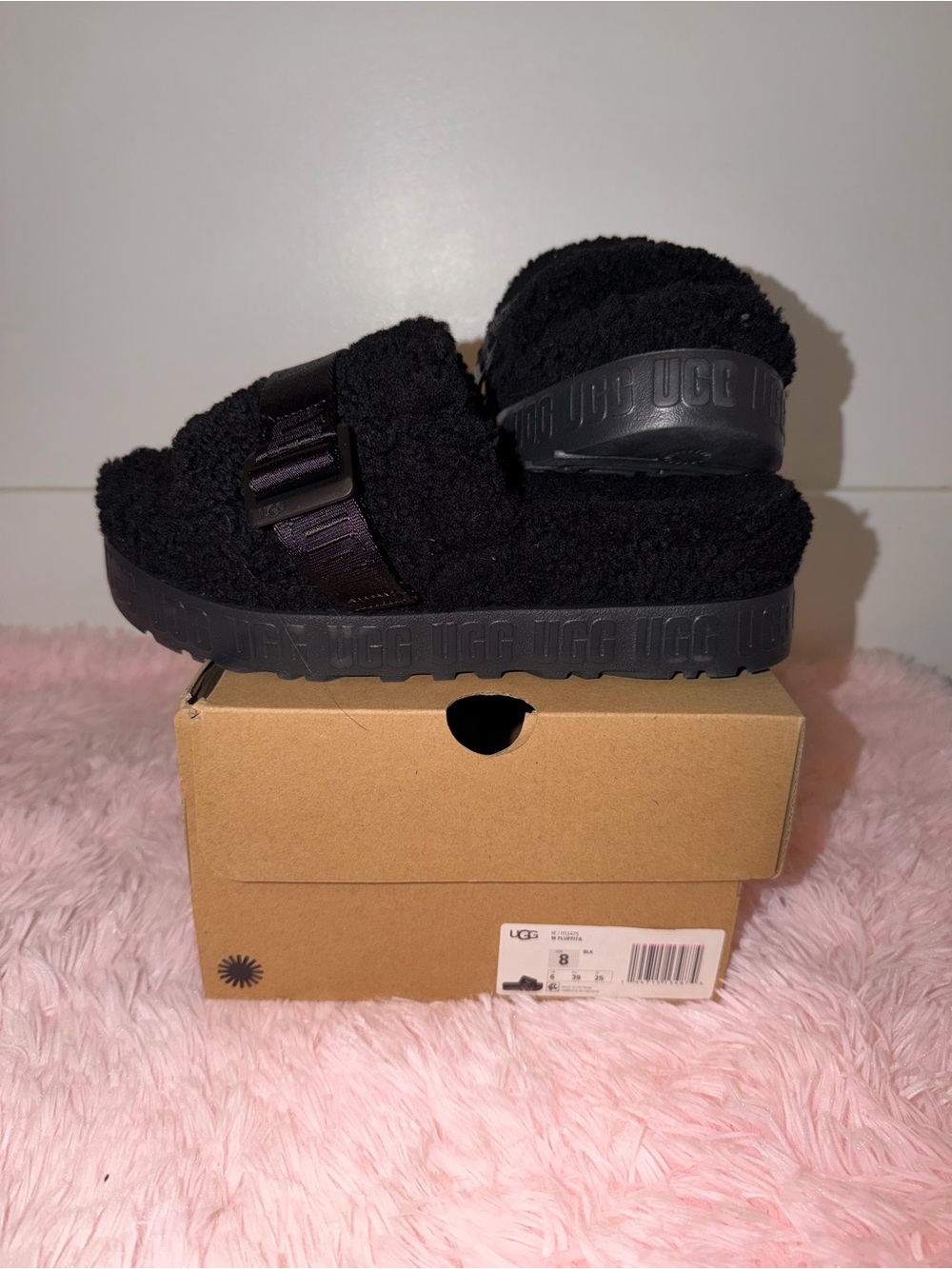 UGG Slide with Buckle Strap
